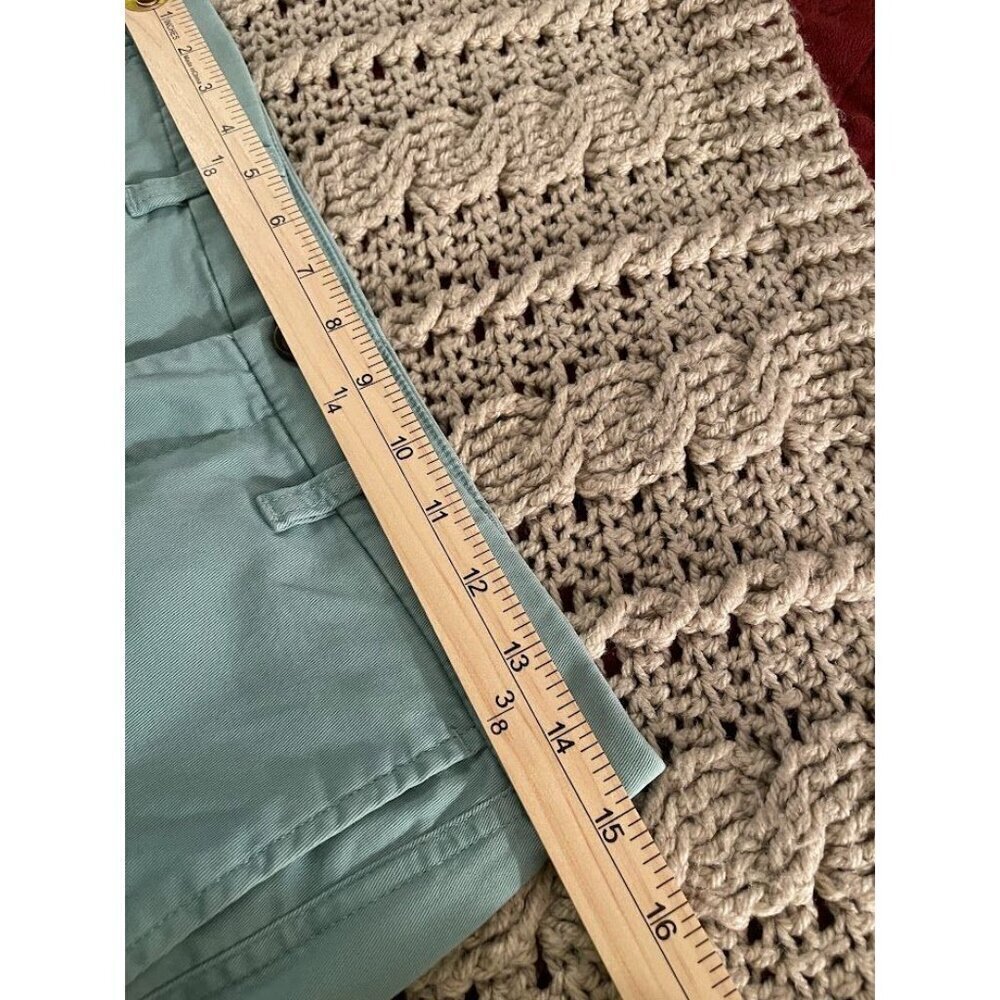 J.Crew High-Rise Girlfriend Chino Pants Size 2 Mint Green Cotton Blend Womens - Picture 9 of 9